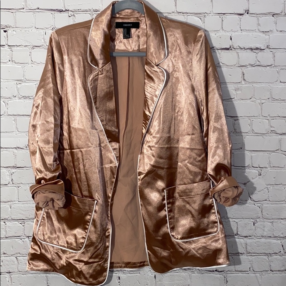 Forever 21 pajama style Blazer